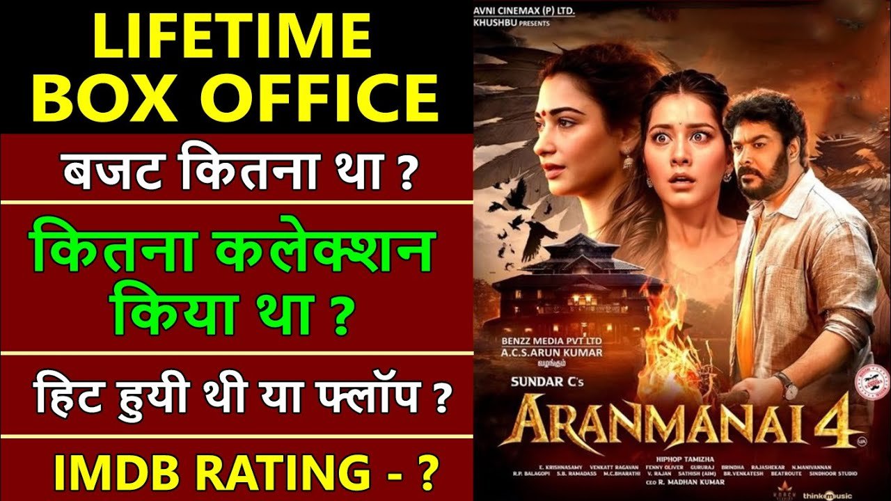 Aranmanai 4: Lifetime Worldwide Box Office Collection, Hit or Flop?