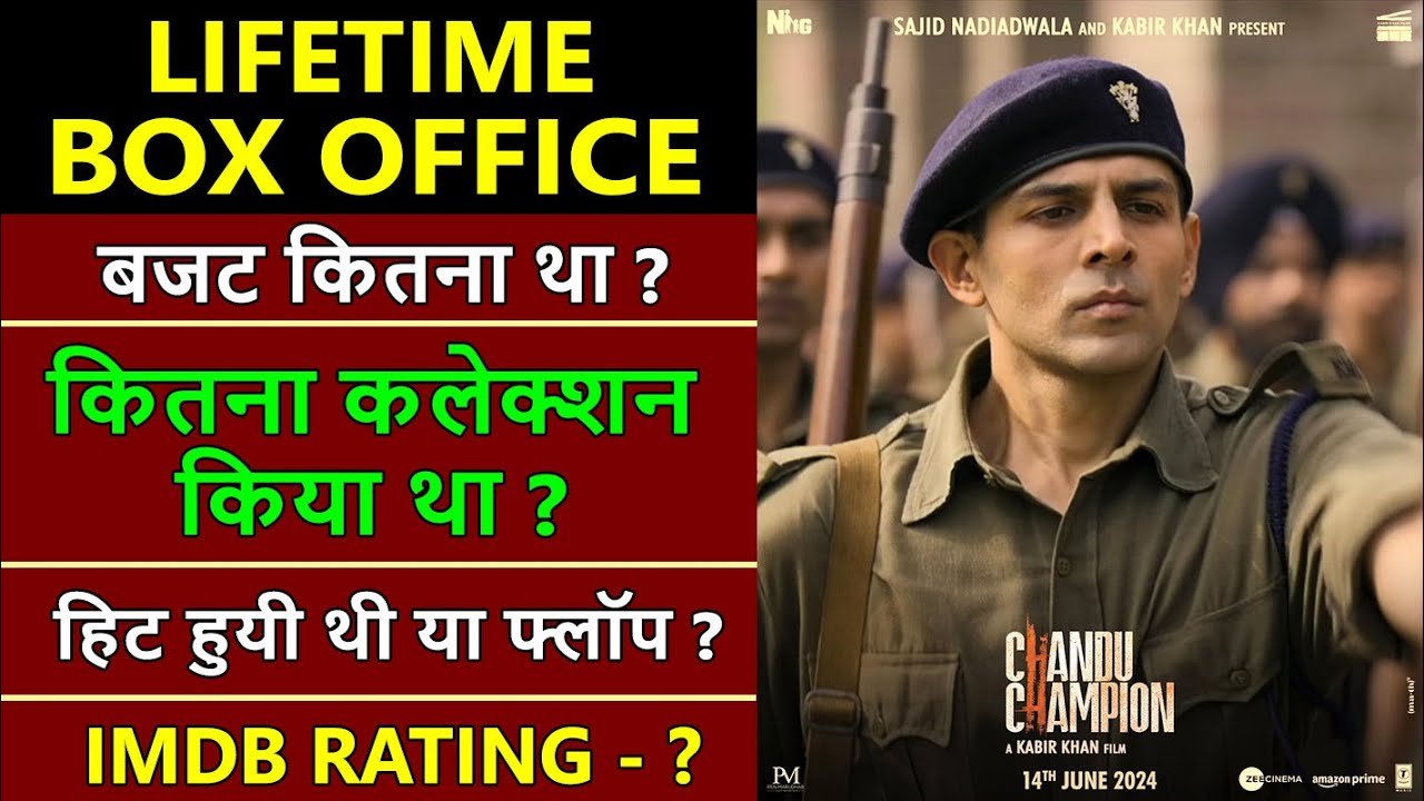Chandu Champion: Lifetime Worldwide Box Office Collection & Verdict