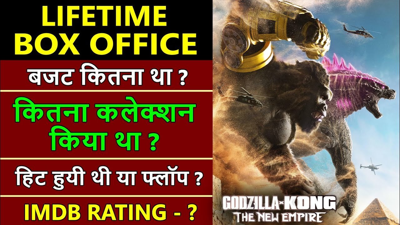 Godzilla x Kong: The New Empire - Worldwide Box Office & Hit or Flop Analysis